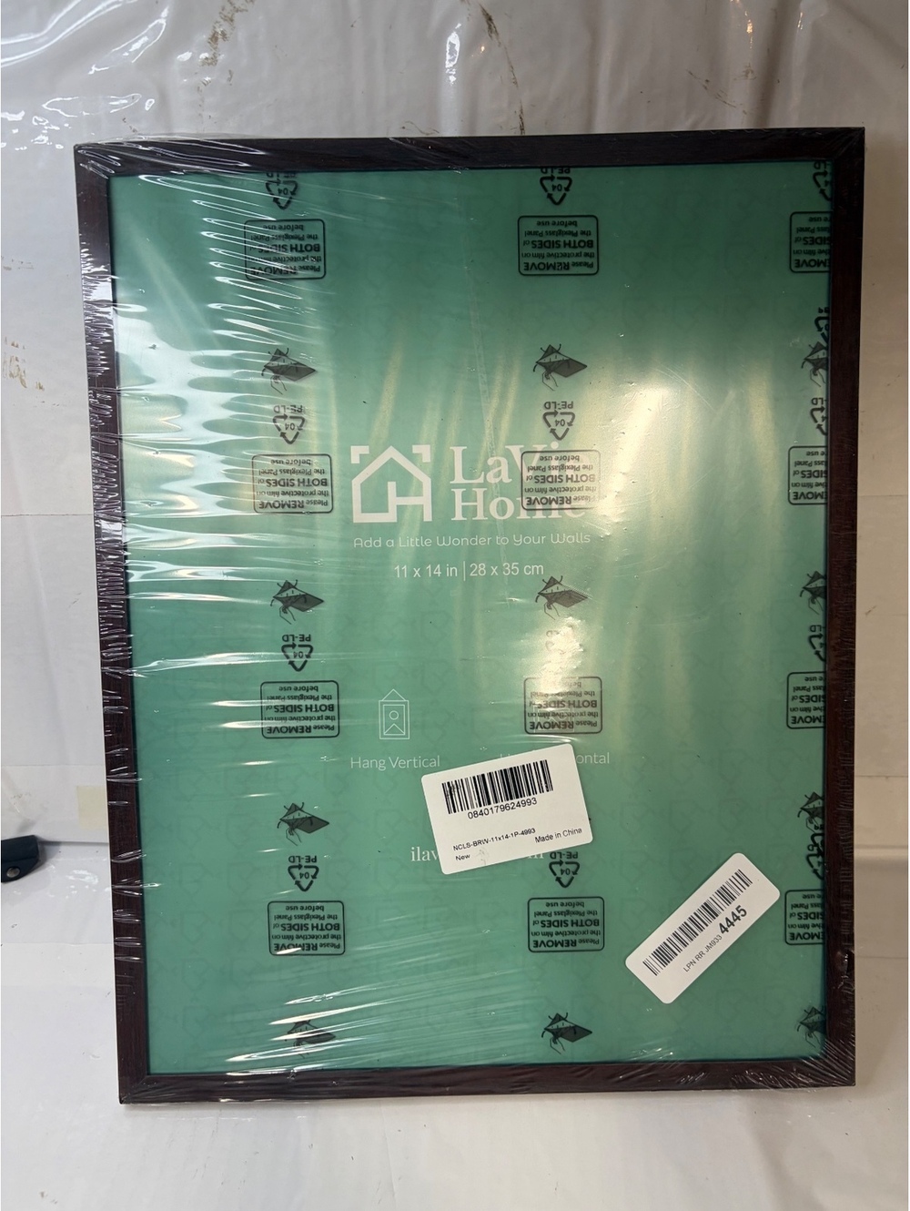 La Vie Home Picture Frame 11x14 Inch Brown Wood Wall Decor